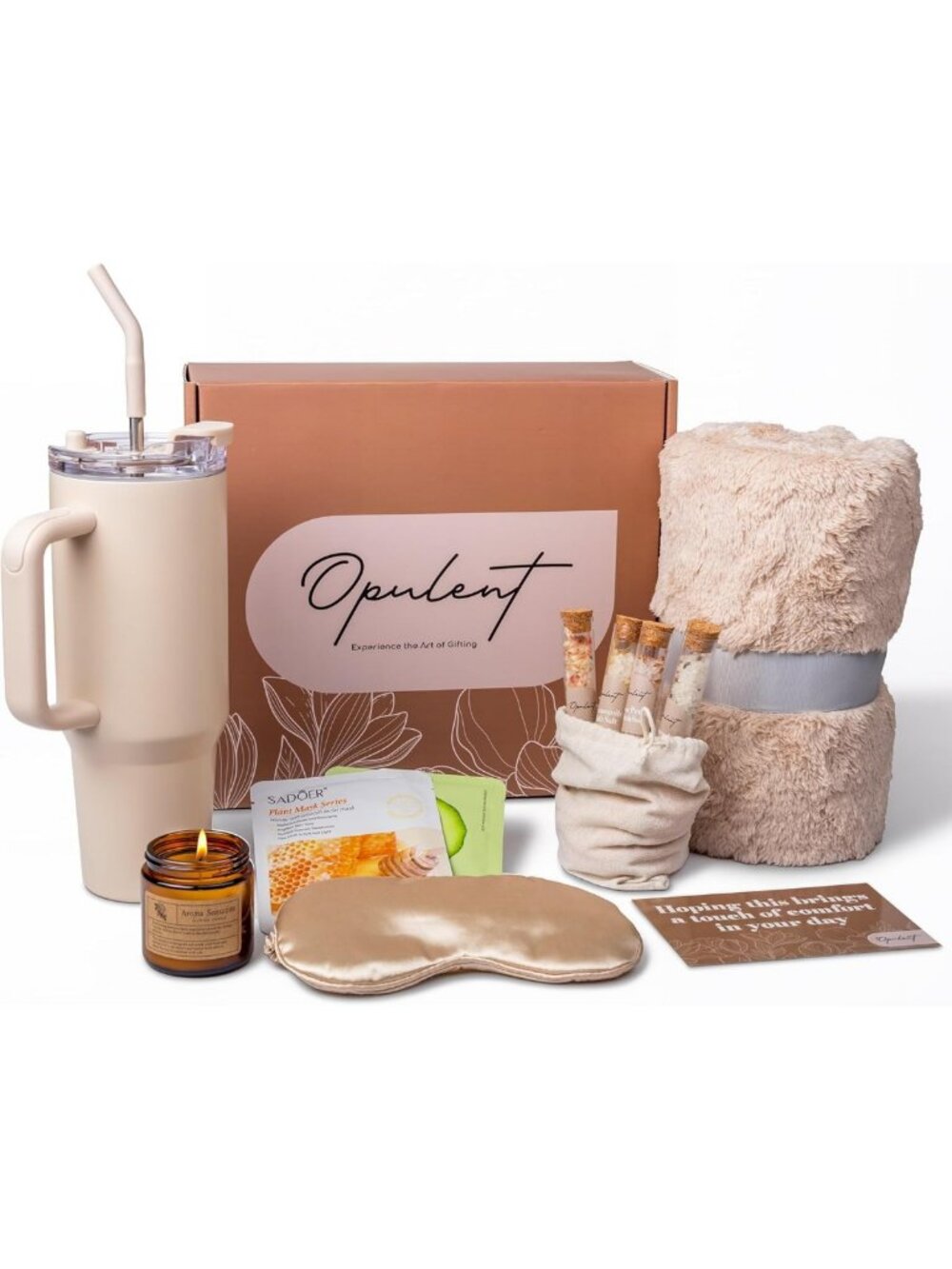 Luxurious Self-Care Spa Gift Box for Women - Perfect Get Well Soon Gift Set